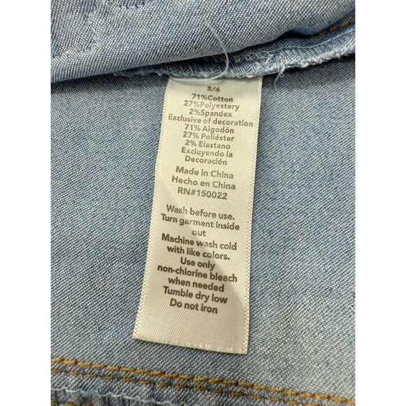 Tutu Couture Disney Frozen Elsa Olaf Embroidered Denim Jacket Girls 5/6 EUC - Picture 8 of 9